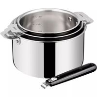Set de 3 casseroles Esperta triply avec poignée Amovible - Visuel 0